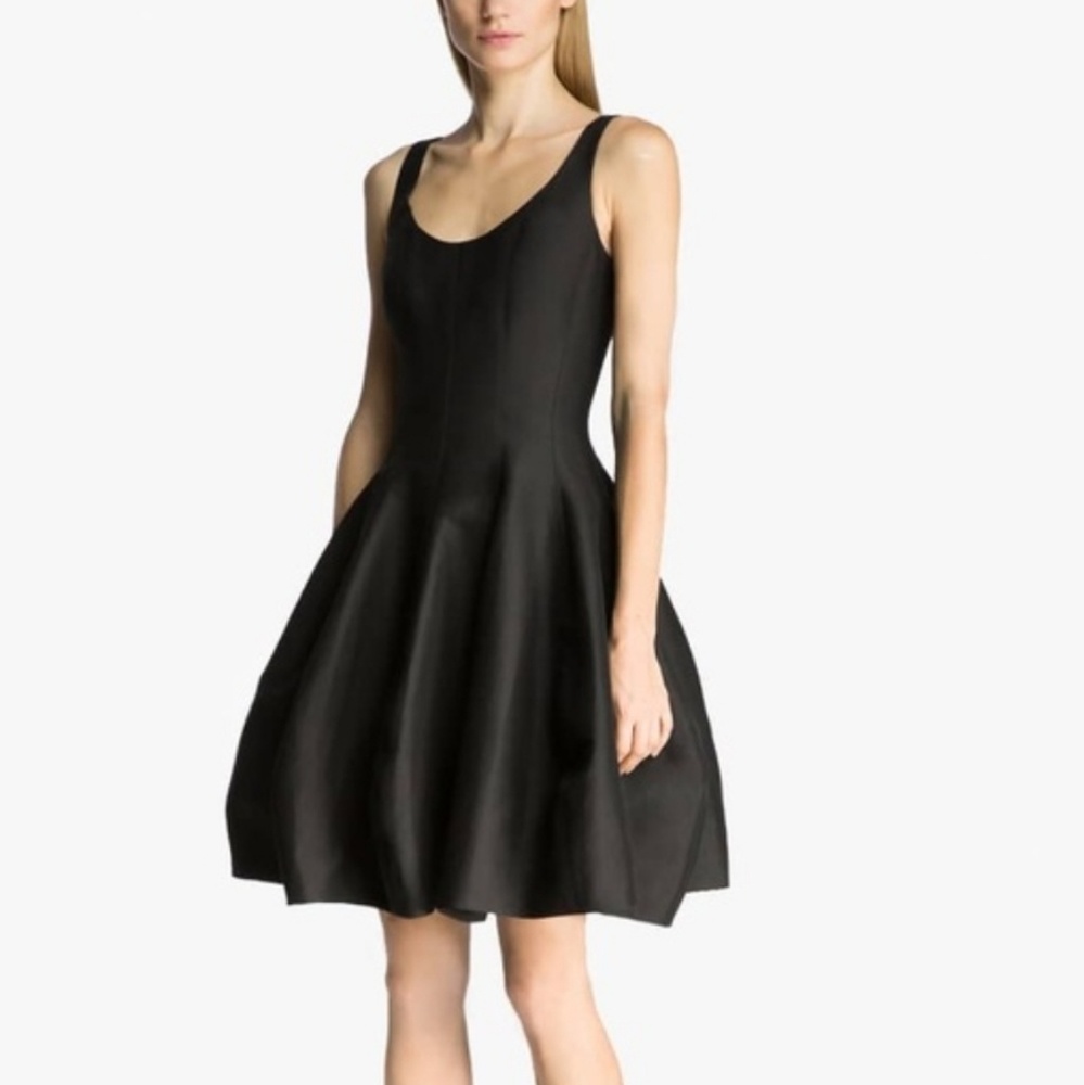 Halston Heritage | Silk Faille Tulip Dress